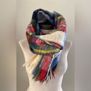 Vintage Mohair Plaid Scarf | Prova Stoles British Made Scottish Tartan